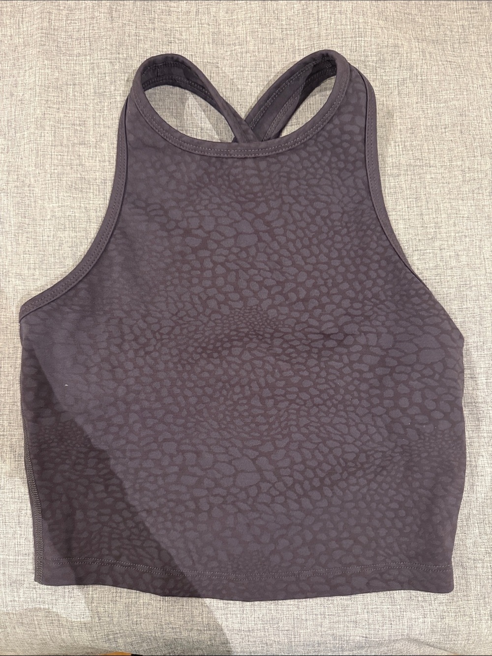 Beyond Yoga Women’s High Neck Crop Tank Top - Charcoal